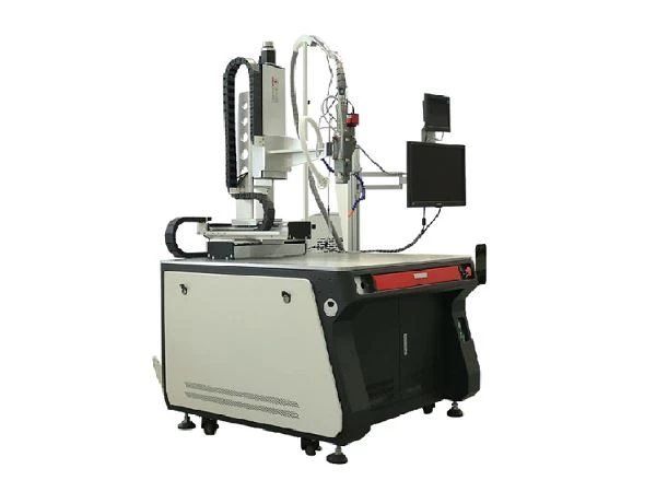 Industrial CNC metal laser welding equipment with continuous wave fiber laser source